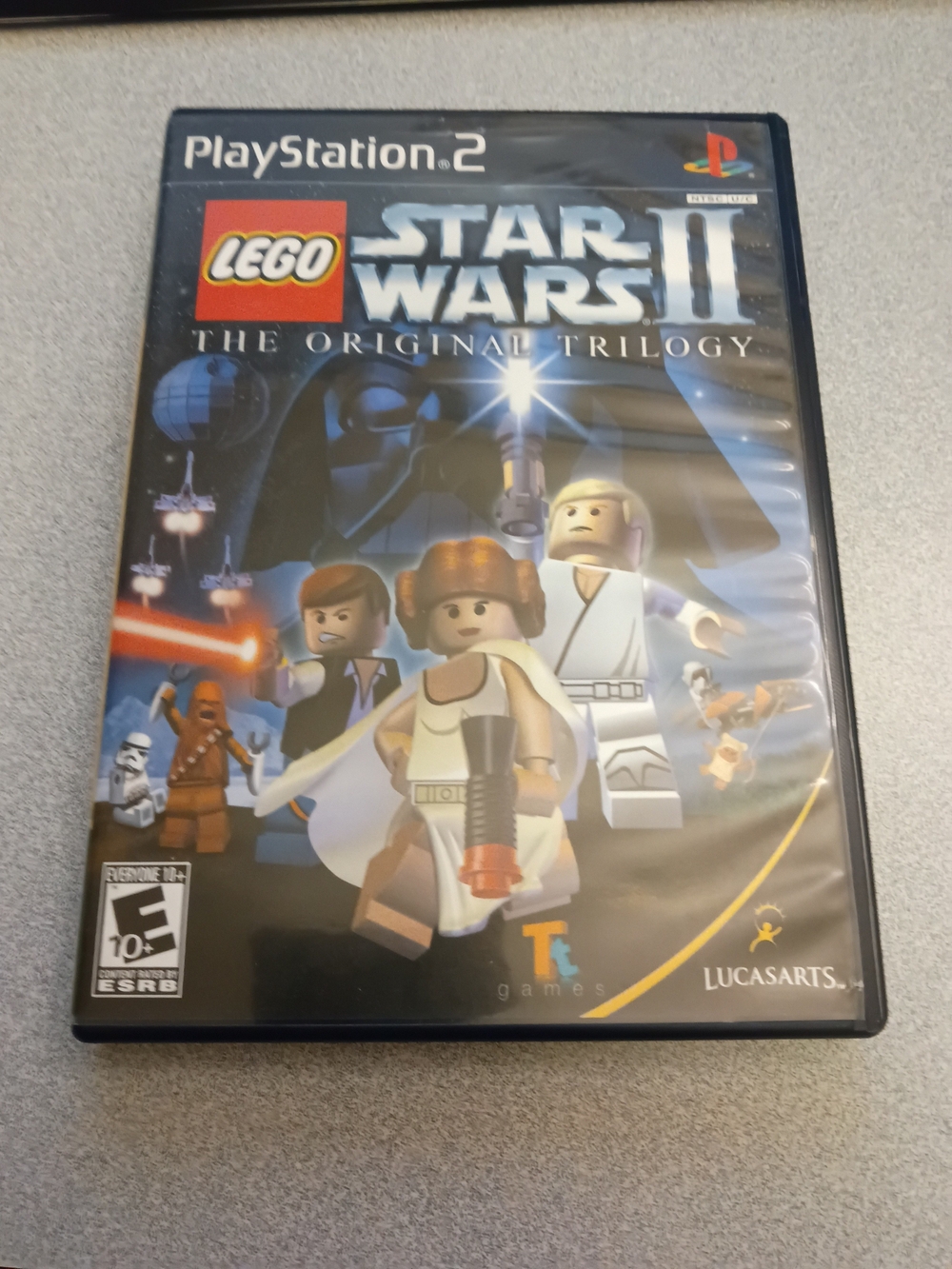 Lego Star Wars II The Original Trilogy - PlayStation 2 PS2 - Game & Case